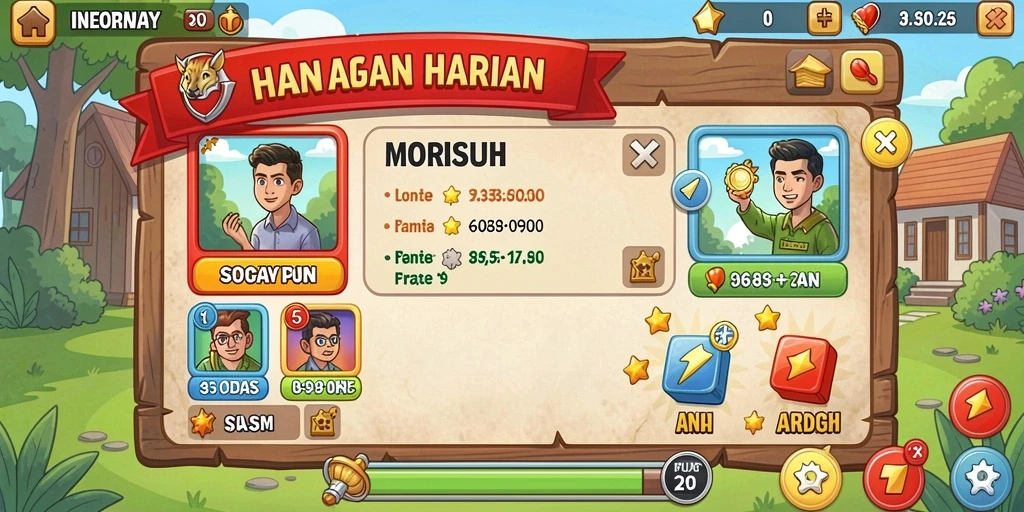 koboislot - Screenshot menunjukkan berbagai tema menarik.